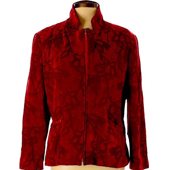 Lana Lee Red / Maroon Jacket - Picture 1 of 4